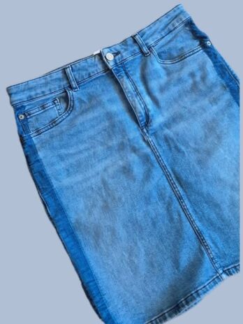 Jeansrock “ Comma “ Größe 40 in Blau 99% Baumwolle