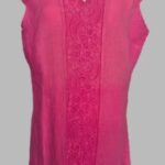 Kleid “ Made in Italy “ Größe 40/42 in Pink 100% Leinen