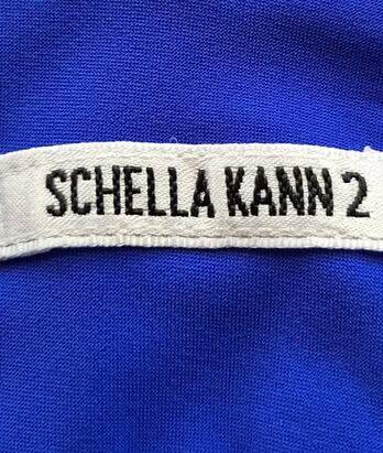 Shirt “ Schella Kann 2 “ Größe 36/38 in Royalblau