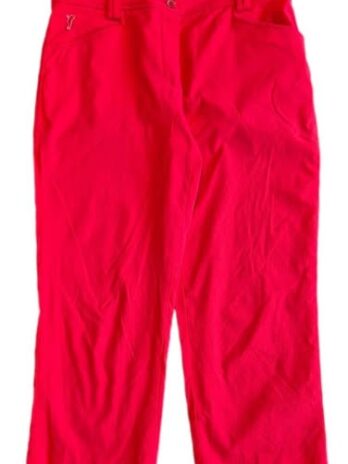 Hose “ Golfino “ Größe 36 in Rot 7/8 Länge 94% Polyamide