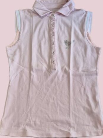 Poloshirt “ Girls Golf “ Größe 36 in Rosa/Pink 46% Baumwolle