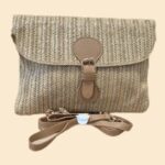 Basttasche “ Ale-Hop “ in Camel NEU! Breite ca 29cm Höhe ca 22cm