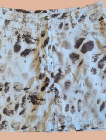 Hosenrock “ Daily Sports “ Größe 36 in Beige/Schlamm gemustert 95% Baumwolle 5% Spandex