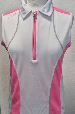 Poloshirt “ Daily Sports “ Größe 38 in Weiß/Pink
