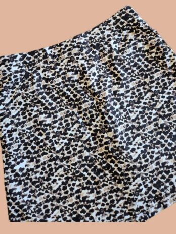 Hosenrock “ Daily Sports “ Größe 36/38 in Schwarz/Weiß/Mocca elastischer Bund