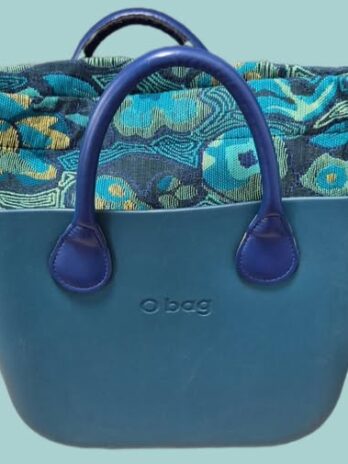 Tasche “ Obag “ in Petrol Breite ca 35cm Höhe ca 28cm