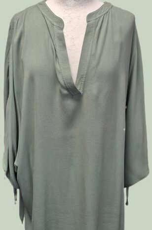 Bluse “ Gerry Weber “ Größe 46 in Khakigrün Viscose