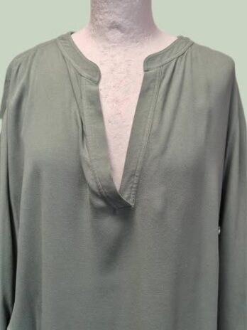 Bluse “ Gerry Weber “ Größe 46 in Khakigrün Viscose