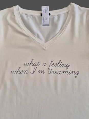 Shirt “ Jones “ Größe 40 in Offwhite/Schwarz/Print 97% Viscose