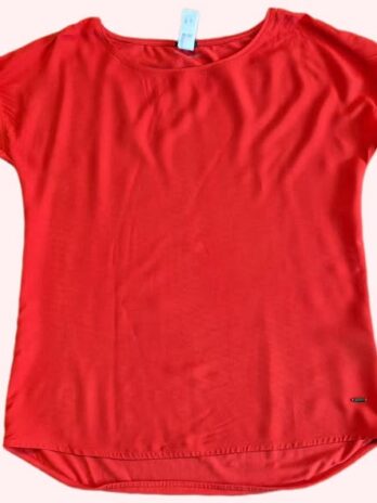 Shirt “ Jones “ Größe 40 in Rot 97% Viscose