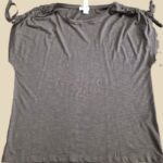 Shirt “ S. Oliver “ Größe 40 in Schokobraun 52% Baumwolle 48% Viscose