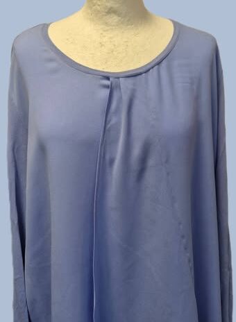 Shirtbluse “ Gerry Weber “ Größe 46 in Aquablau Baumwolle/Viscose