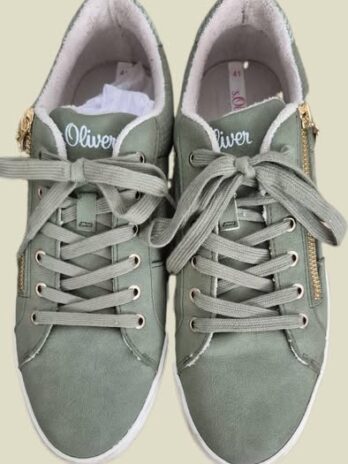 Sneakers “ S. Oliver “ Größe 41 in Khakigrün