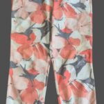 Jeans “ Brax “ Größe 46 in Coralle/Hellgrau/Beige gemustert Baummwolle