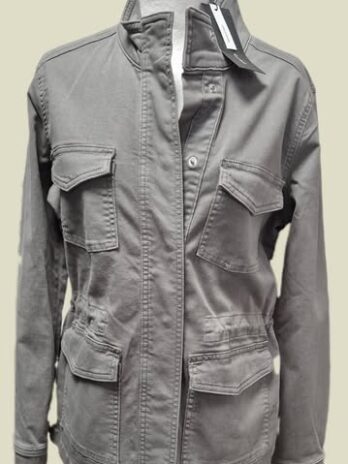 Jeansjacke “ Zero “ Größe 40 in Khakigrün NEU! 98% Baumwolle