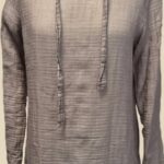 Hoodie-Shirt “ Jones “ Größe 36 in Schlamm 98% Baumwolle