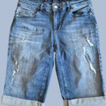 Jeansshort “ Street One “ Größe 38 in Blau 98% Baumwolle