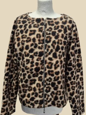 Jacke “ Betty Barclay “ Größe 40 in Animalprint 15% Wolle