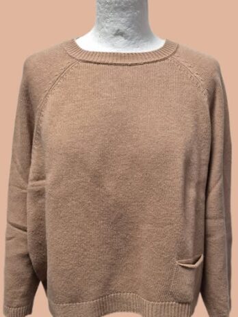 Pulli “ Flirt “ Größe 36/38 in Camel 40% Wolle 30% Viscose 10% Cashmere