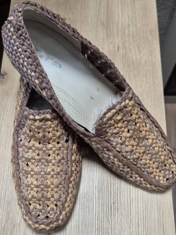 Mokassins “ Ara “ Größe 39 in Braun/Beige/Leder