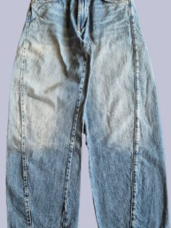 Barrel Jeans “ Zara “ Größe 36 in Blau/Stonewashed 90% Baumwolle 10% Viscose