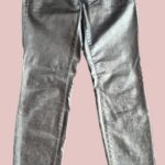 Jeans “ Cambio “ Größe 40 in Goldmetallic/Baumwolle
