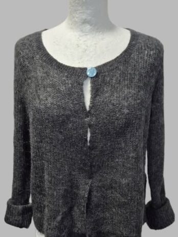 Weste “ Zero “ Größe 38/40 in Anthrazitgrau 15% Mohair