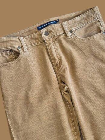 Feincordhose “ Ralph Lauren Sport “ Größe 38/40 in Cognac 99% Baumwolle