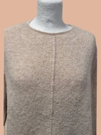 Pulli “ Closed “ Größe 38 in Beige 52% Alpaka 8% Wolle