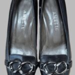 Pumps “ Amelie By Vera Gomma “ Größe 38 in Schwarz/Leder