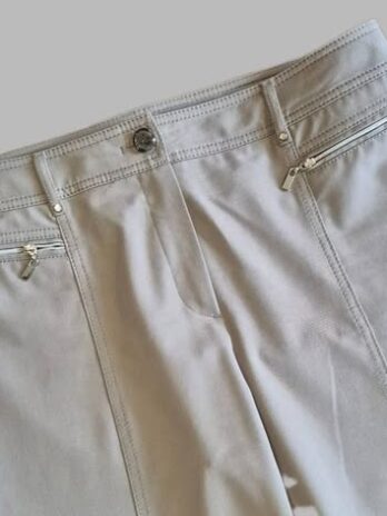 Hose “ Gerry Weber “ Größe 42 in Taupe NEU! 48% Viscose