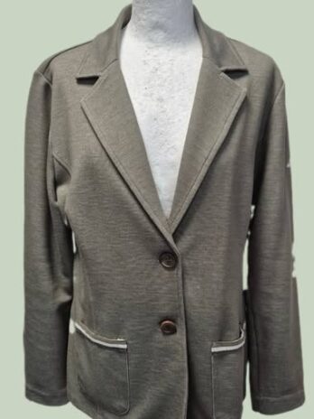 Blazer “ Betty Barclay “ Größe 42 in Khakigrün 25% Baumwolle 15% Viscose