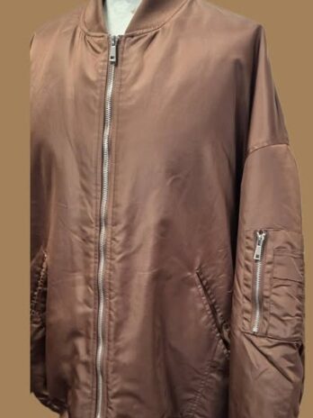 Bomberjacke/Blouson “ Miss Goodlife “ Größe 44/46 in Schokobraun