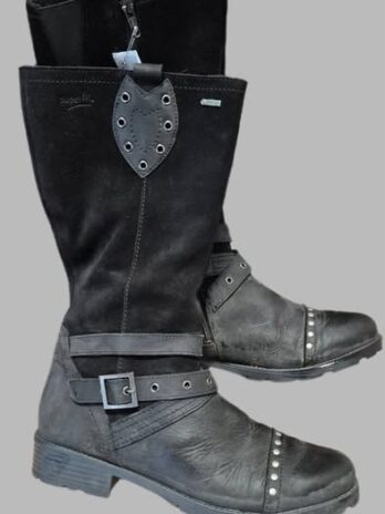 Stiefel “ Superfit “ Größe 40 in Schwarz/Leder