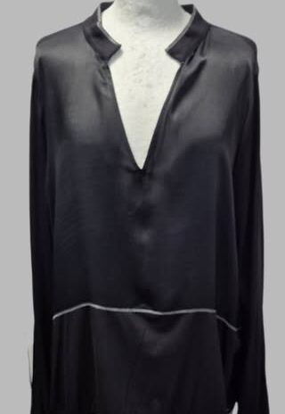 Shirt “ Jones “ Größe 46 in Schwarz 95% Viscose