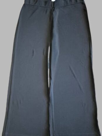 Hose “ Comma “ Größe 46 in Schwarz/Viscose weites Bein elastischer Bund