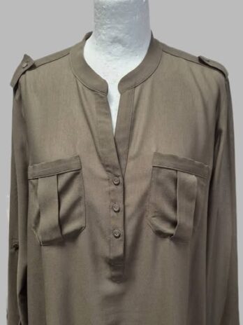 Bluse “ Esprit “ Größe 44 in Olivgrün Viscose