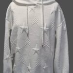 Hoodie “ Made in Italy “ Größe 40/42 in Weiß