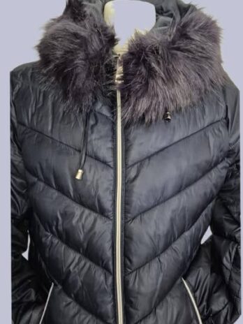 Steppjacke mit Kapuze “ Rick Cardona “ Größe 38 in Dunkelblau