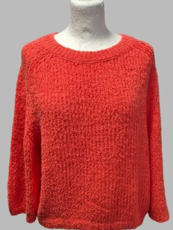 Pulli “ Monari “ Größe 36/38 in Coralle 80% Baumwolle