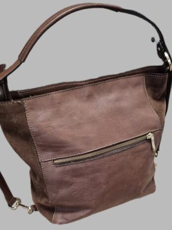Tasche “ Made in Spain “ in Schokobraun/Leder Breite ca 29cm Höhe ca 30cm
