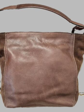 Tasche “ Made in Spain “ in Schokobraun/Leder Breite ca 29cm Höhe ca 30cm