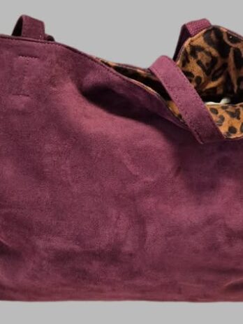 Tasche “ Paolo Bags “ in Burgundy/Feincord extra Innentasche Breite ca 43cm Höhe ca 32cm