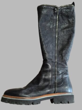 Stiefel “ Ripe` “ Größe 38 in Schwarz/Leder