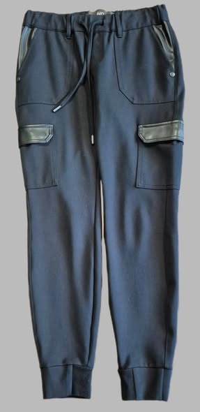 JoggPants " Zhrill " Größe 36 in Schwarz elastischer Bund 68% Viscose